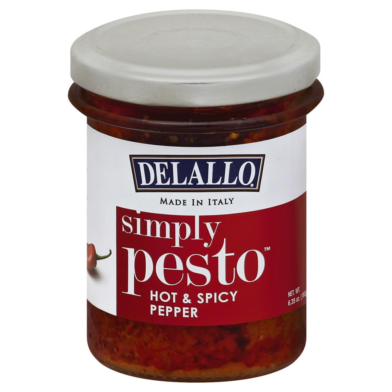 DeLallo Simply Pesto Hot & Spicy Pepper - Shop Pasta ...