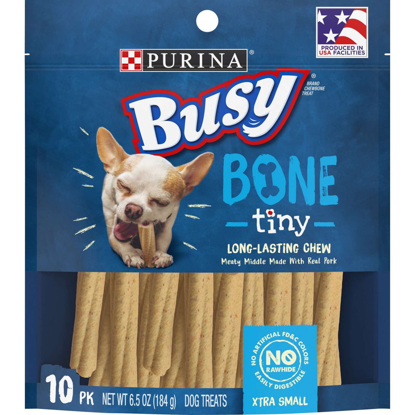 Busy Bone Extra Small Tiny Adult Dog Treats; image 1 of 10