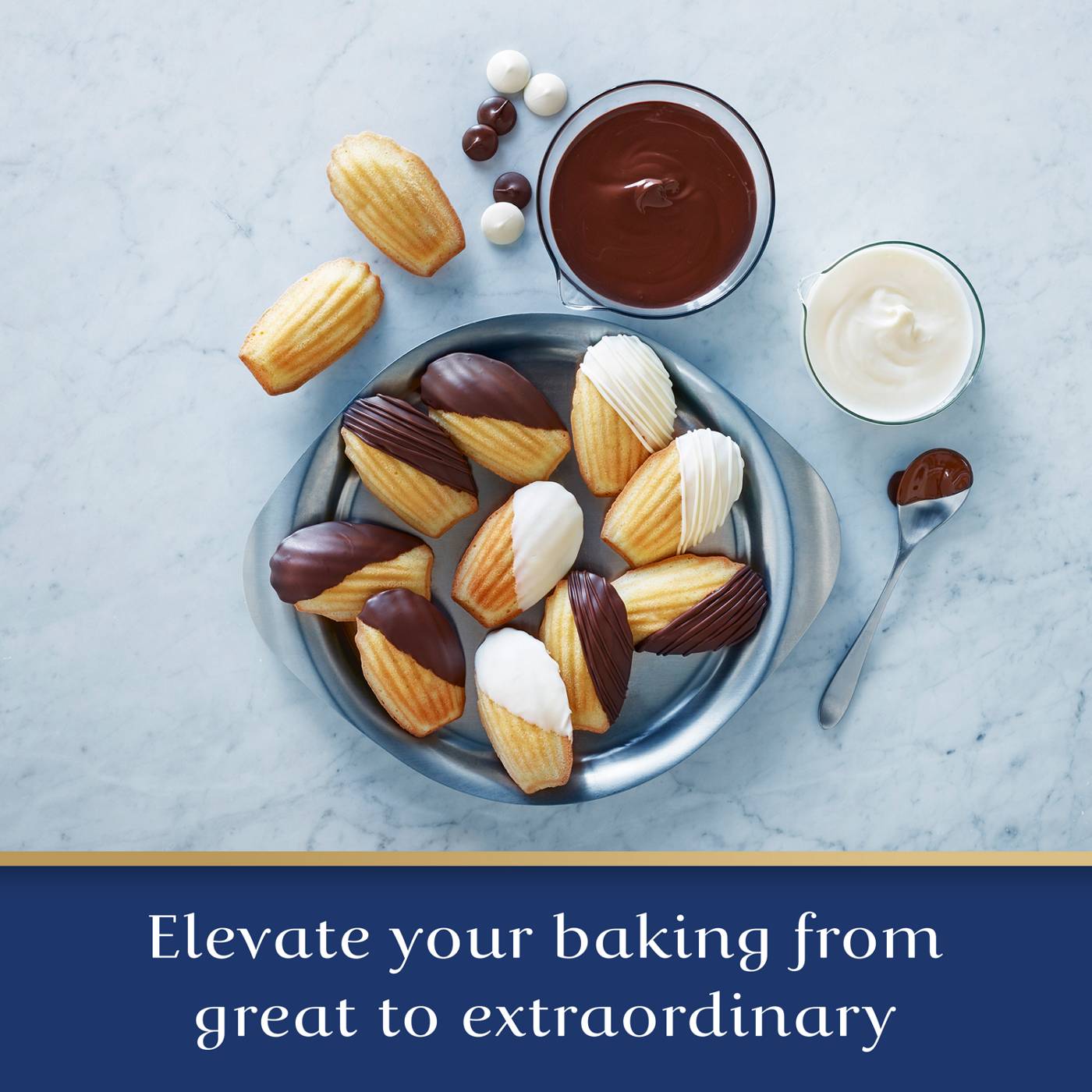 Ghirardelli Dark Chocolate Flavored Melting Wafers; image 2 of 2