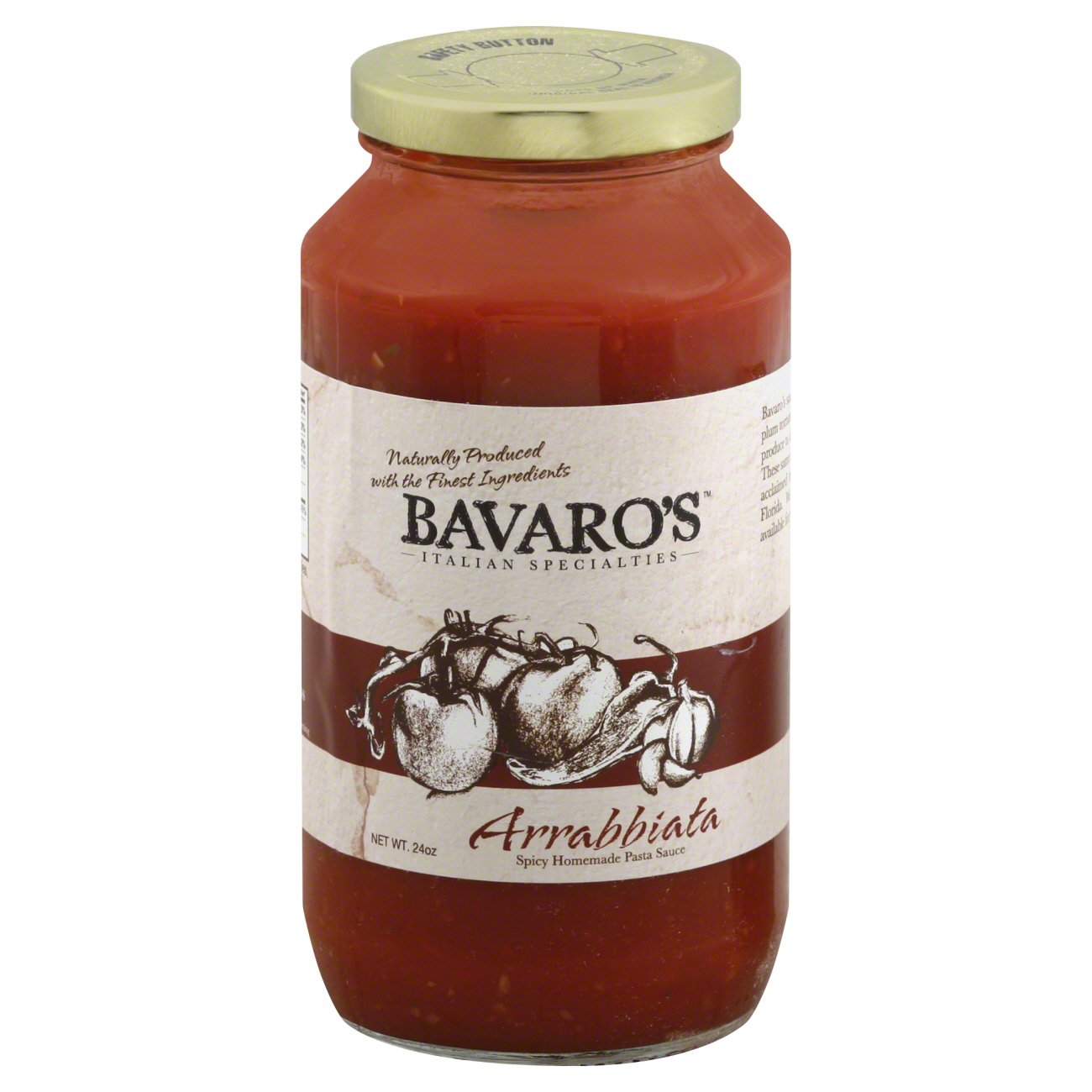 Bavaros Homemade Spicy Arrabbiata Pasta Sauce Shop Pasta Sauces at H E B