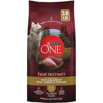 Purina ONE True Instinct With A Blend Of Real Turkey and Venison Dry Dog Food