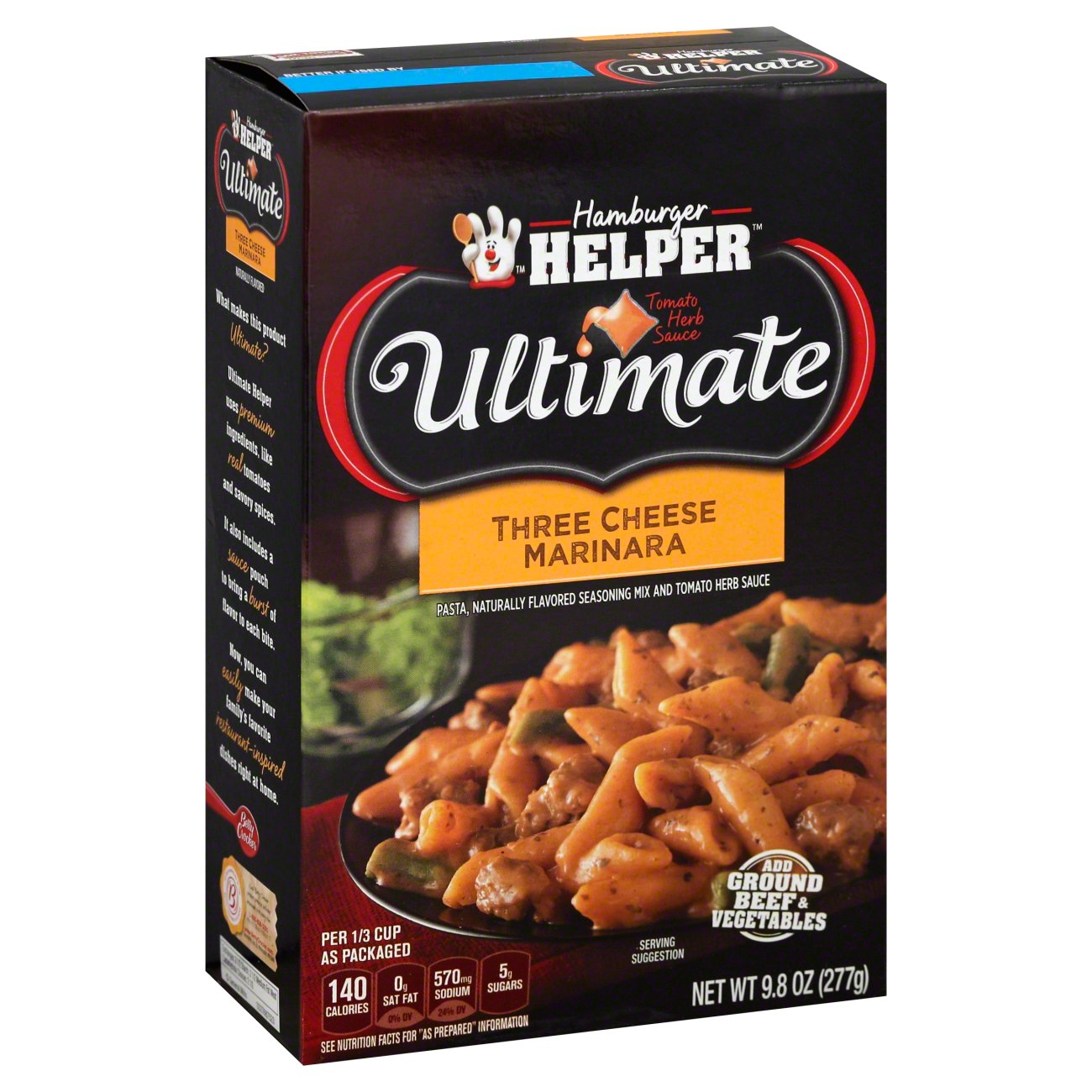 ULimate Helper Three Cheese Marinara Pasta Shop Pantry Meals at HEB