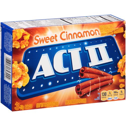 Act II Sweet Cinnamon Popcorn Shop Popcorn at HEB