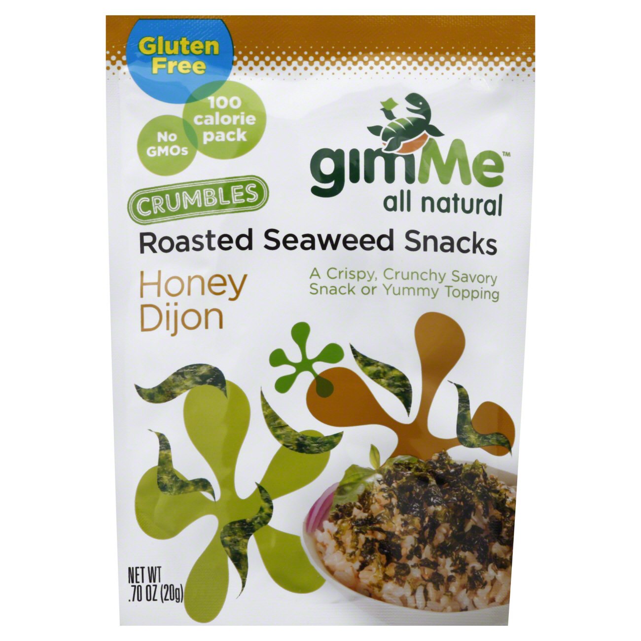 Gimme Honey Dijon Roasted Seaweed Crumbles Snacks Shop Snacks & Candy