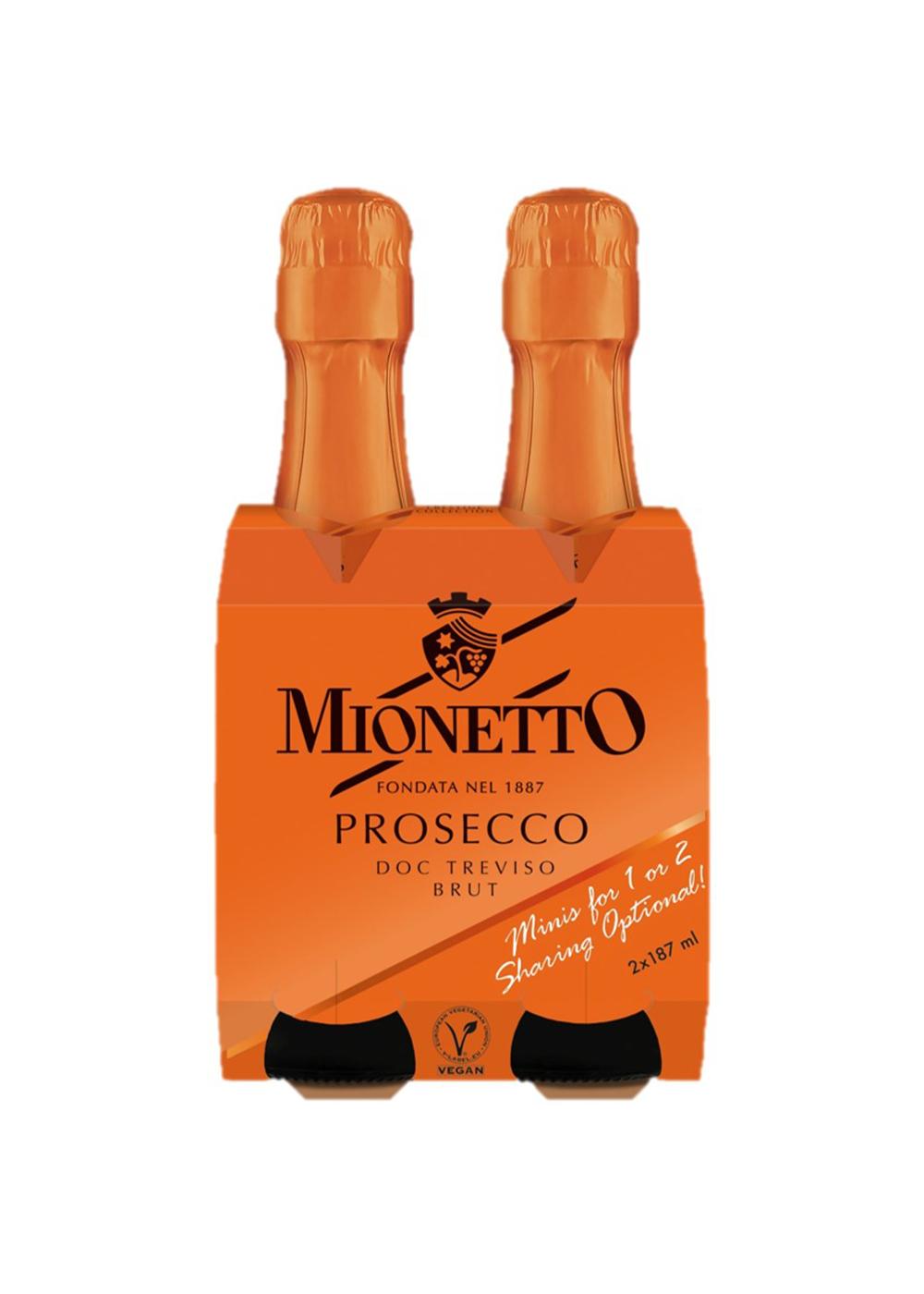 Mionetto Prosecco Doc Treviso Brut 187 mL Bottles; image 1 of 4