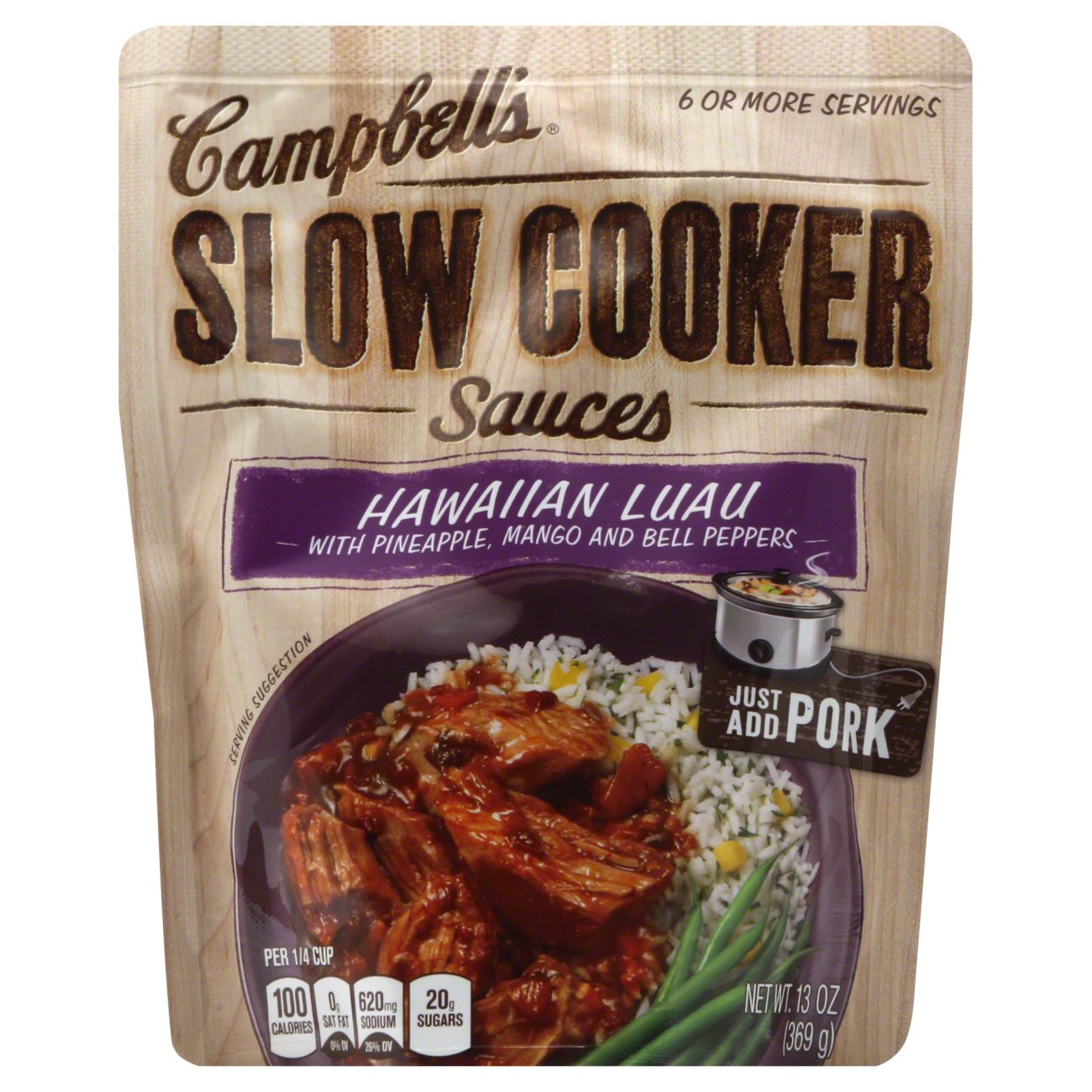 Campbell's Hawaiian Luau Slow Cooker Sauces Shop Gravy at HEB