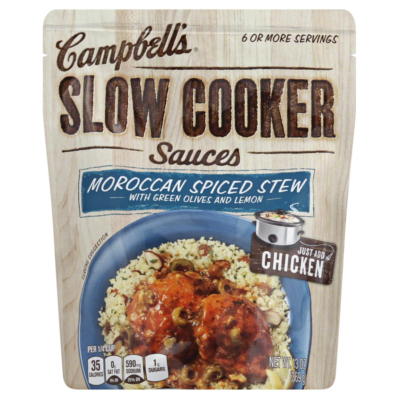 Campbell's Slow Cooker Sauce Moroccan Spiced Stew Shop Cooking sauces