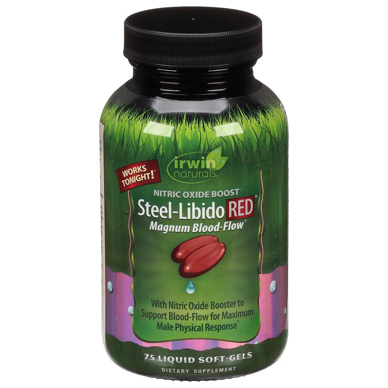 Irwin Naturals Steel Libido Red Liquid Soft-Gels - Shop