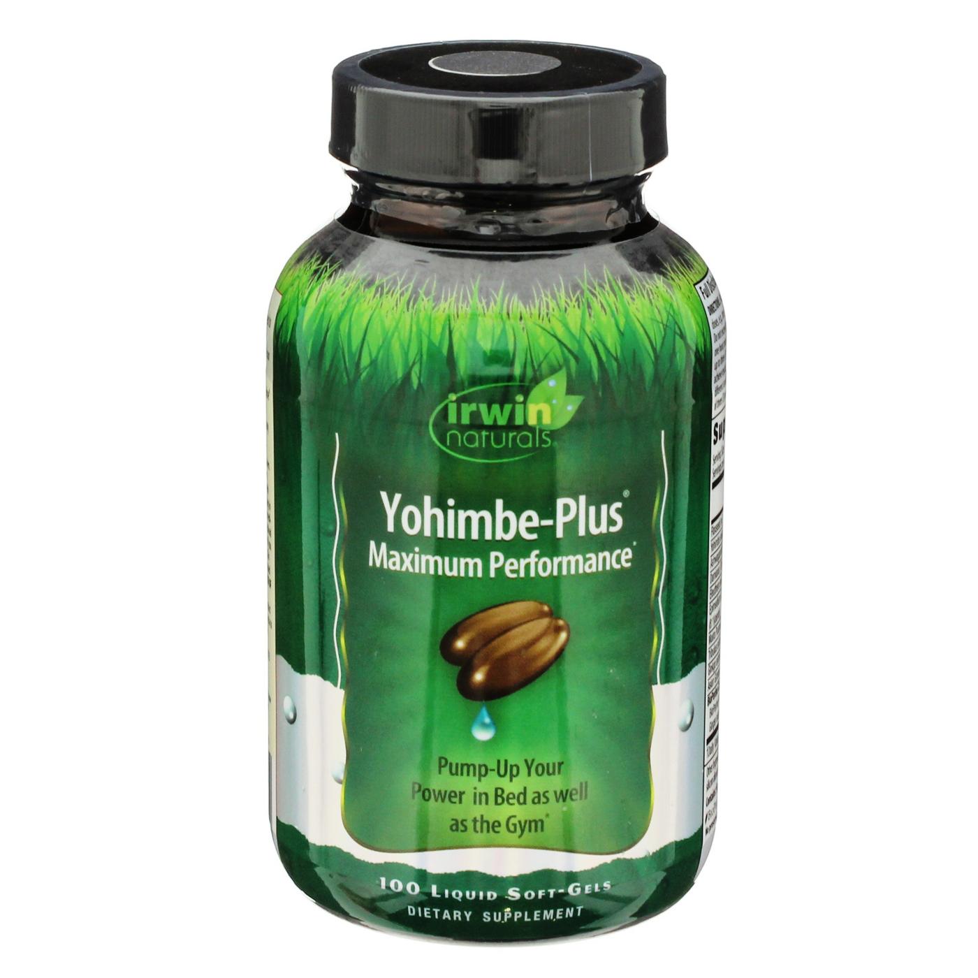 Irwin Naturals Yohimbe-Plus Maximum Performance Liquid Soft-Gels