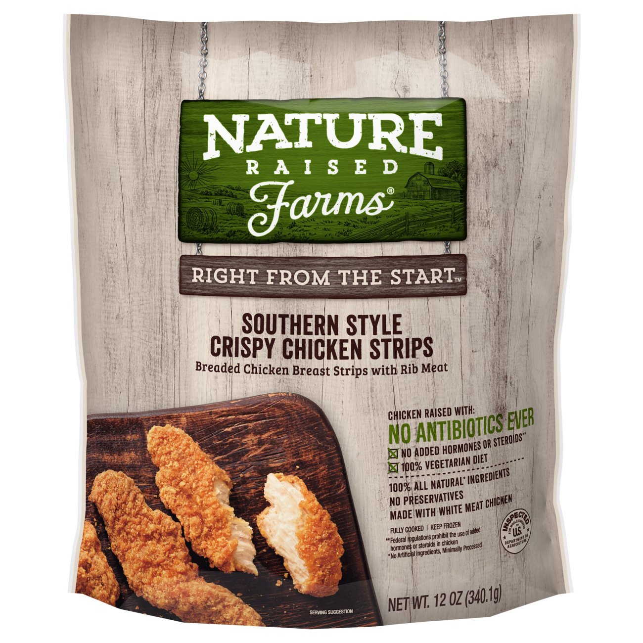 Nature Raised Farms Southern Style Crispy Chicken Strips Shop Meat at