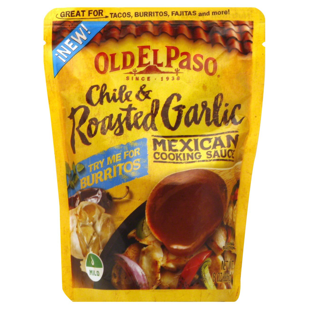 Old El Paso Chile & Roasted Garlic Mexican Cooking Sauce Shop Cooking