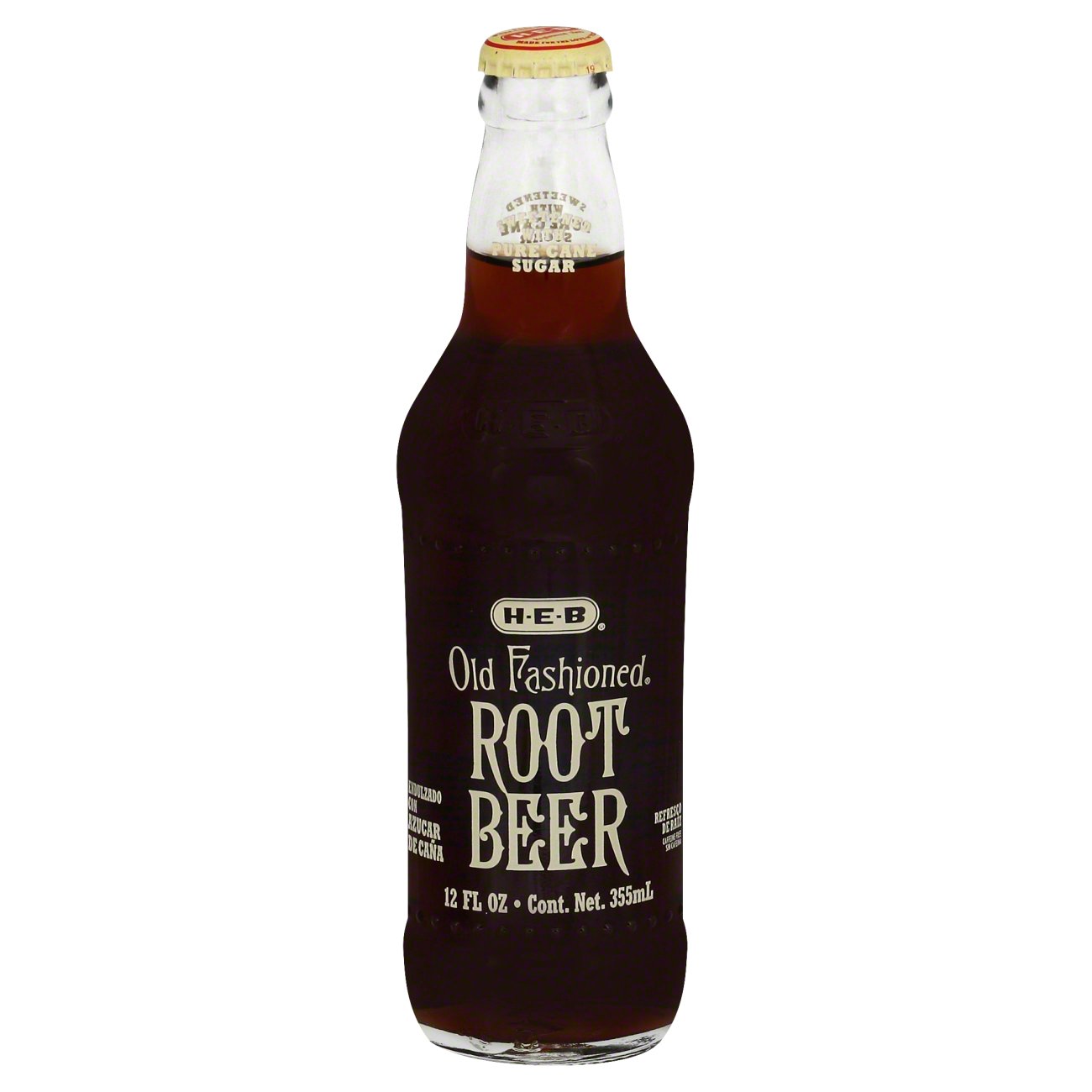 H-E-B Root Beer Soda Glass Bottle - Shop Soda At H-E-B