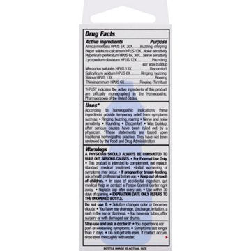 The Relief Products Ring Relief Ear Drops For Tinnitus, 0.33 oz