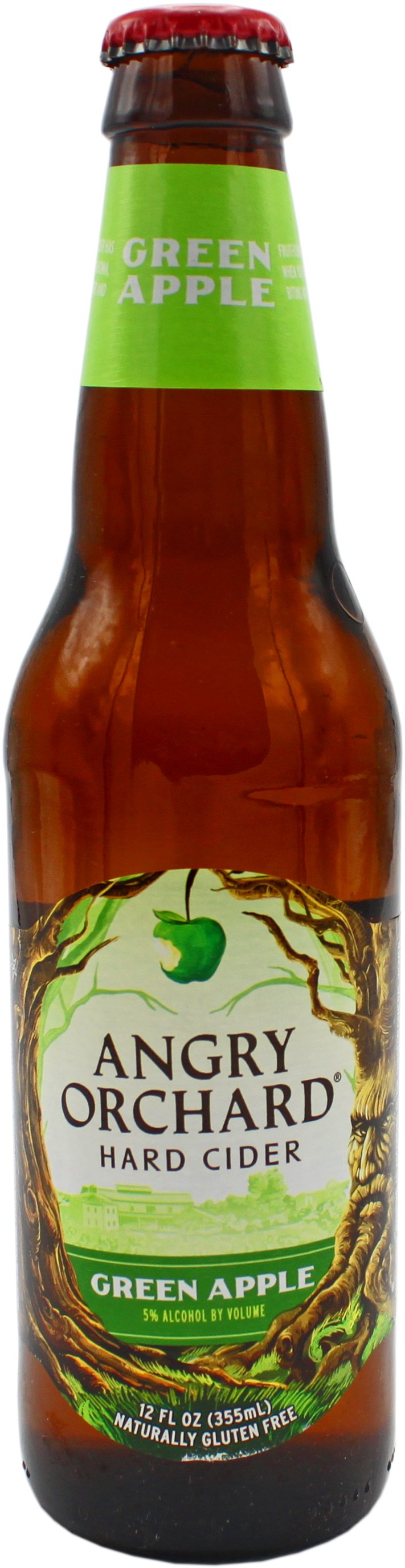 Angry Orchard Green Apple Hard Cider, Glass Bottle - Shop Hard Cider at