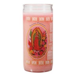 Brilux Abre Camino Religious Candle - Yellow Wax, 8