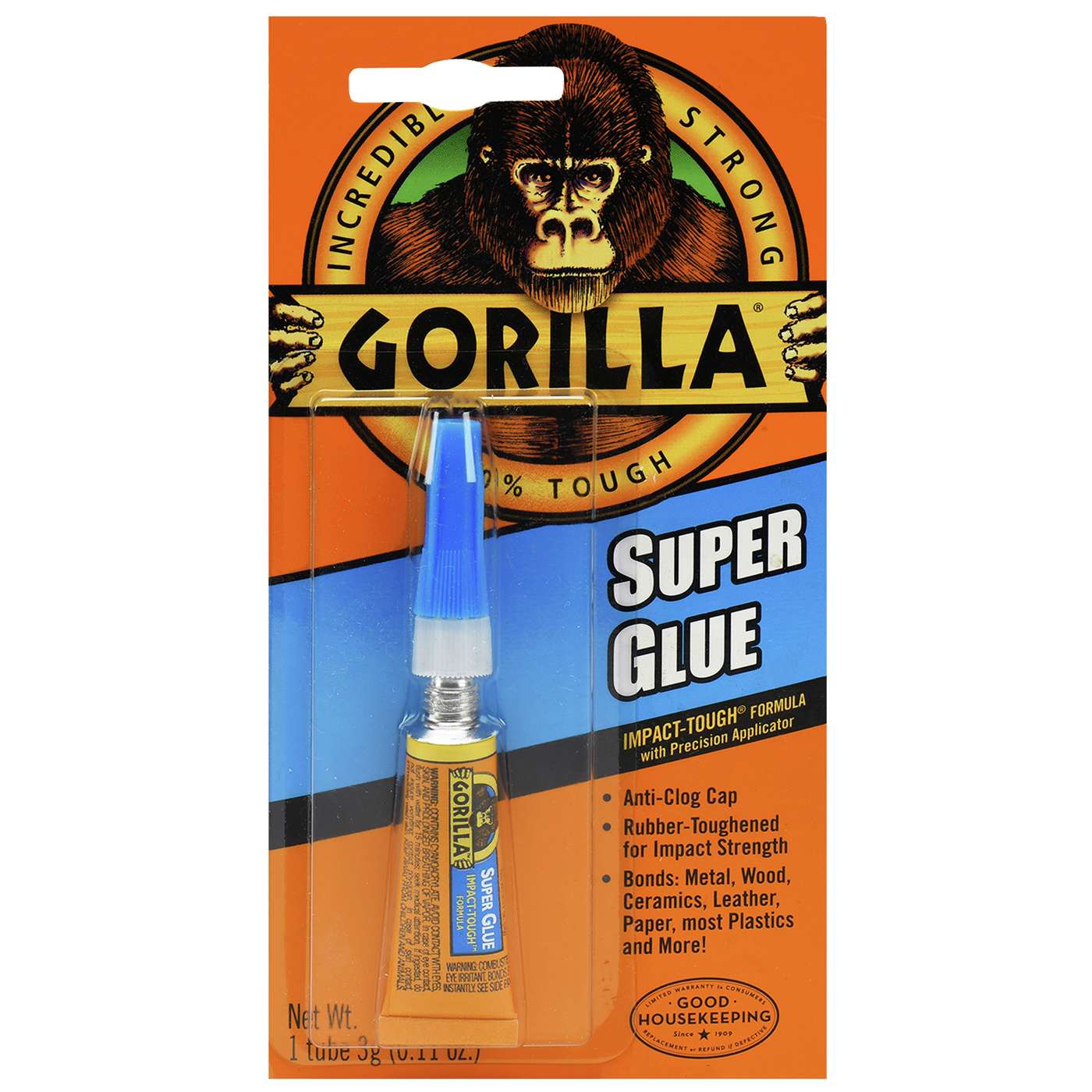 Gorilla Glue: Impact Tough Super Glue - Tools & more!