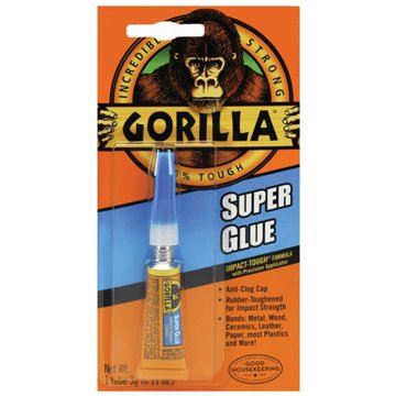Gorilla Impact Tough Super Glue with Precision Applicator, 0.11 oz