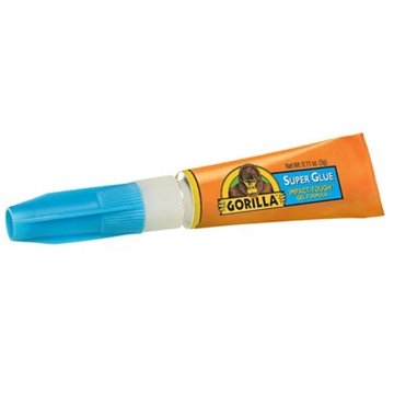 Gorilla Impact Tough Super Glue with Precision Applicator, 0.11 oz