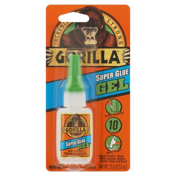 Gorilla Super Glue Gel, 0.53 oz