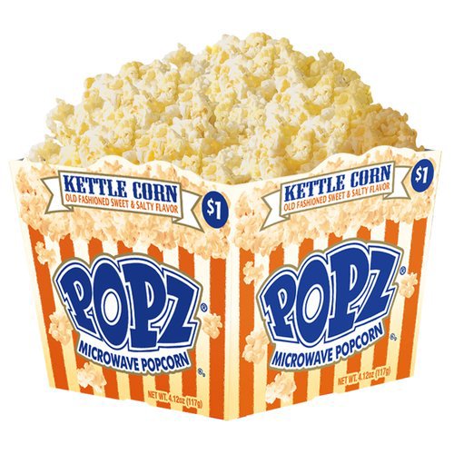 Popz Kettle Corn Microwave Popcorn Tub Shop Snacks & Candy at HEB