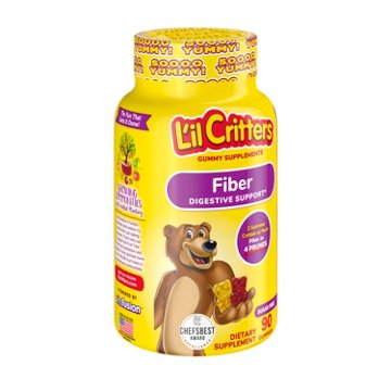 L'il Critters Sugar Free Fiber Gummy Bears, 90 ct