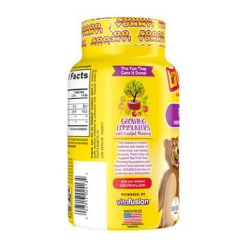 L'il Critters Sugar Free Fiber Gummy Bears, 90 ct