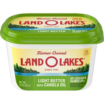 Land O Lakes Light Butter with Canola Oil, 15 oz