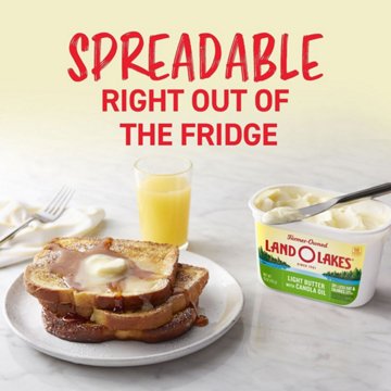 Land O Lakes Light Butter with Canola Oil, 15 oz