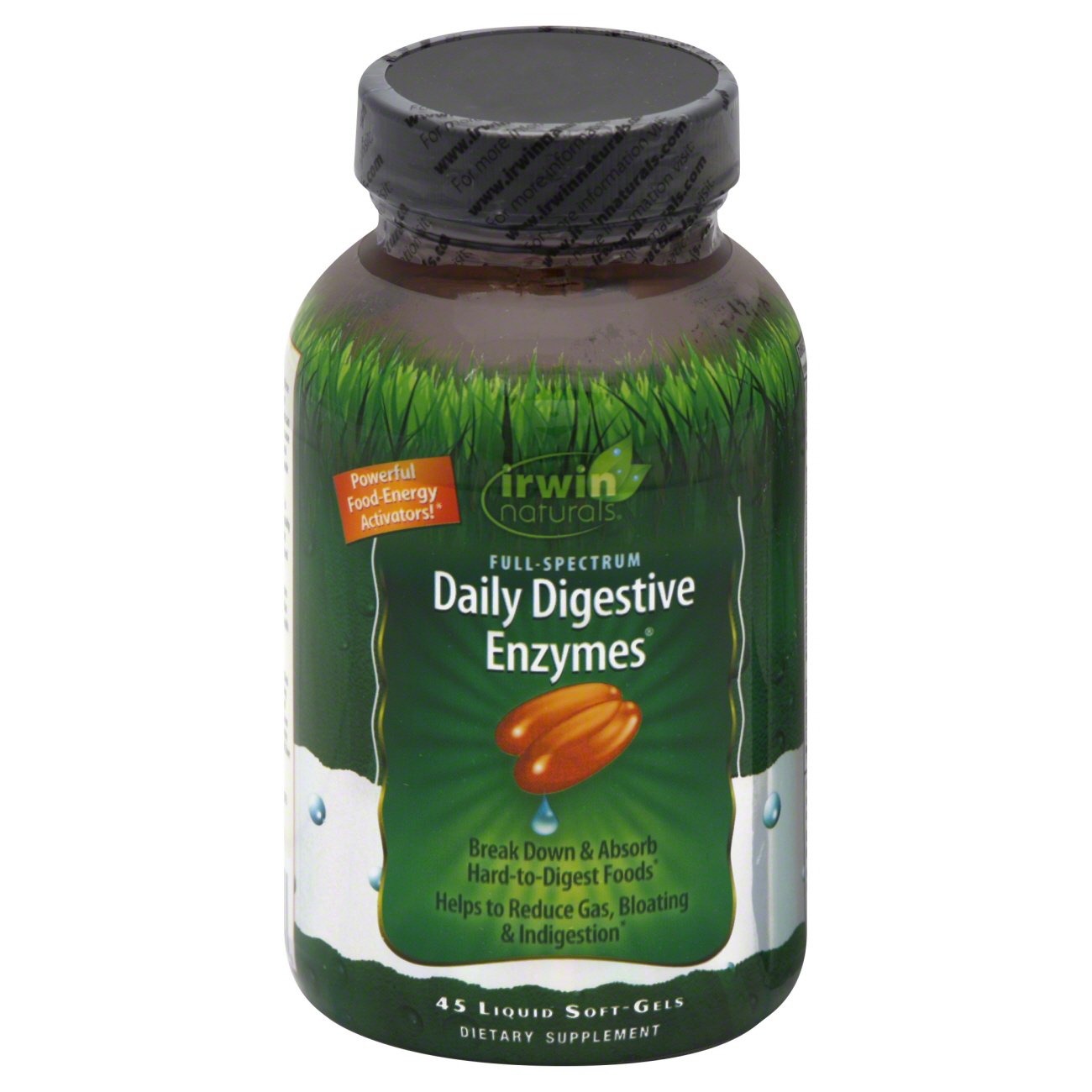 Irwin Naturals Daily Digestive Enzymes Liquid Soft Gels Shop Diet