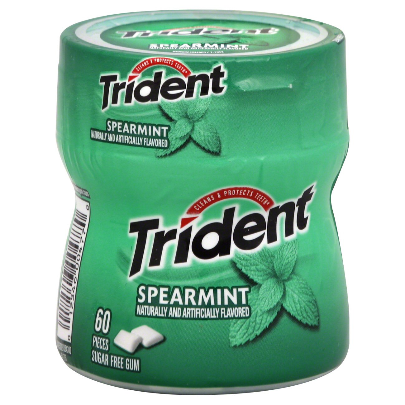 Trident Sugar Free Spearmint Gum Bottle - Shop Candy at H-E-B