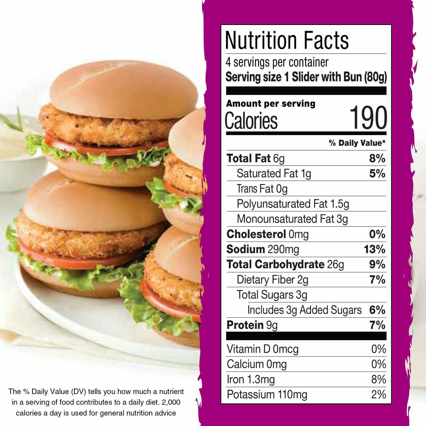 Gardein Vegan Frozen Plant-Based Chick'n Sliders; image 2 of 7