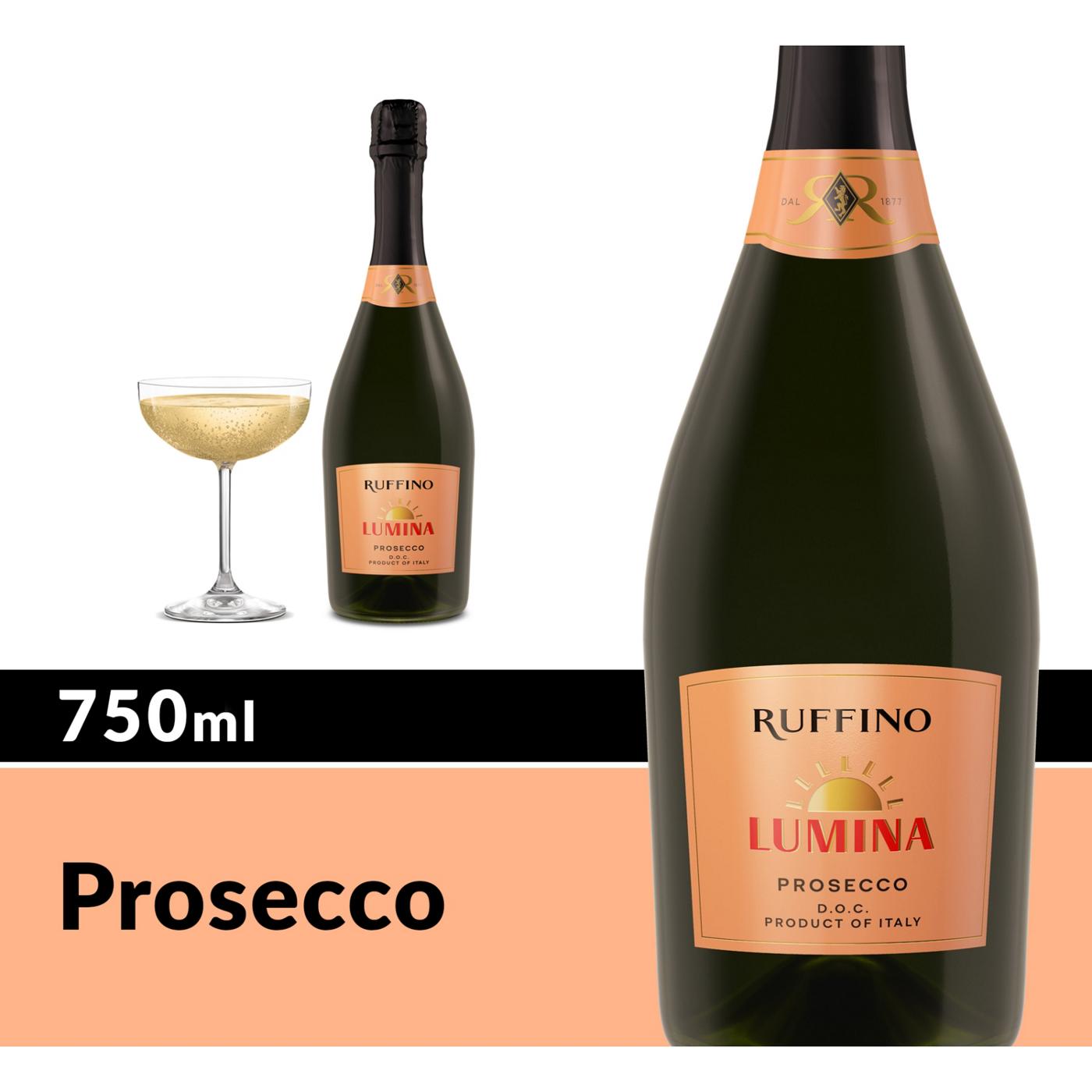 Ruffino Lumina Prosecco DOC, Italian White Sparkling Wine 750 mL Bottle; image 3 of 12
