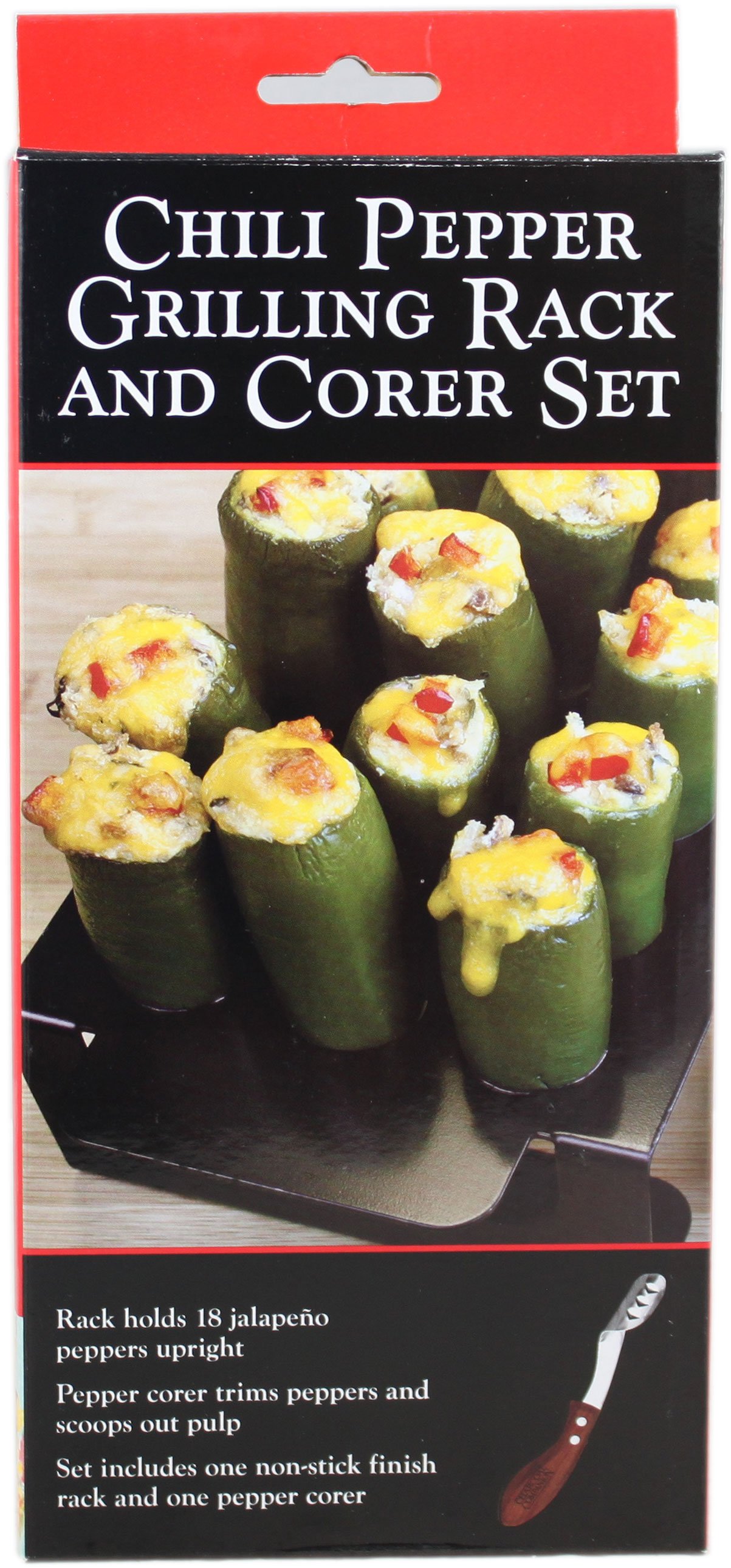 Charcoal Companion Pepper Grill Rack & Corer Set Shop Cookware