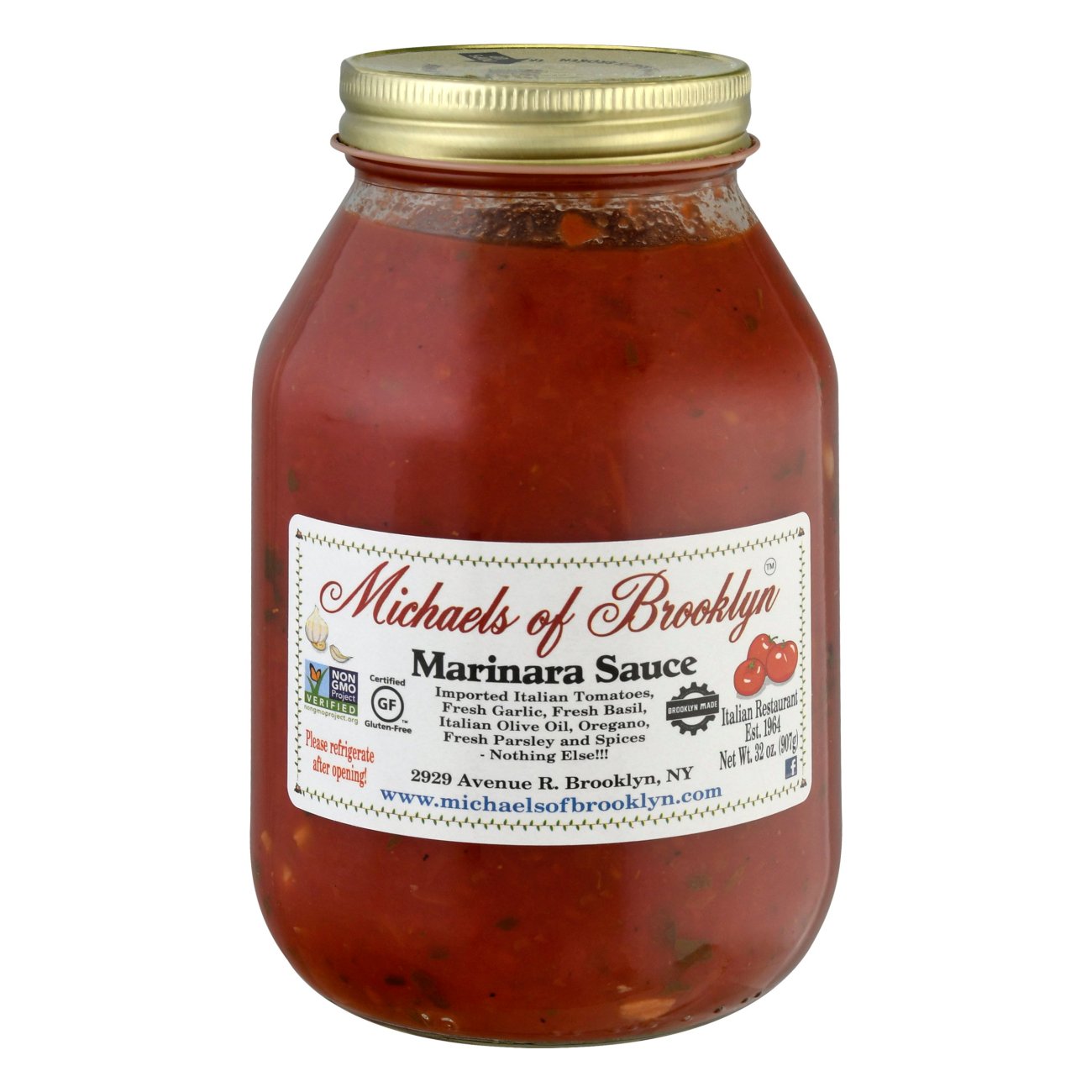 Michaels of Brooklyn Marinara Sauce - Shop Pasta Sauces at H-E-B