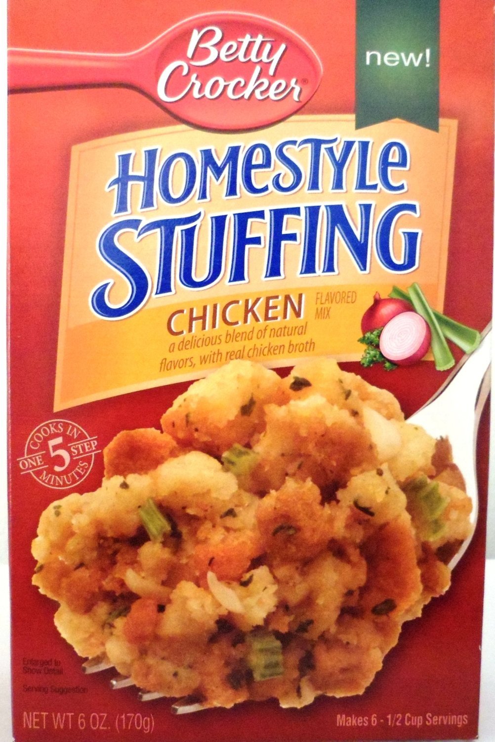 Betty Crocker Chicken Flavor Homestyle Stuffing Shop Pantry meals at
