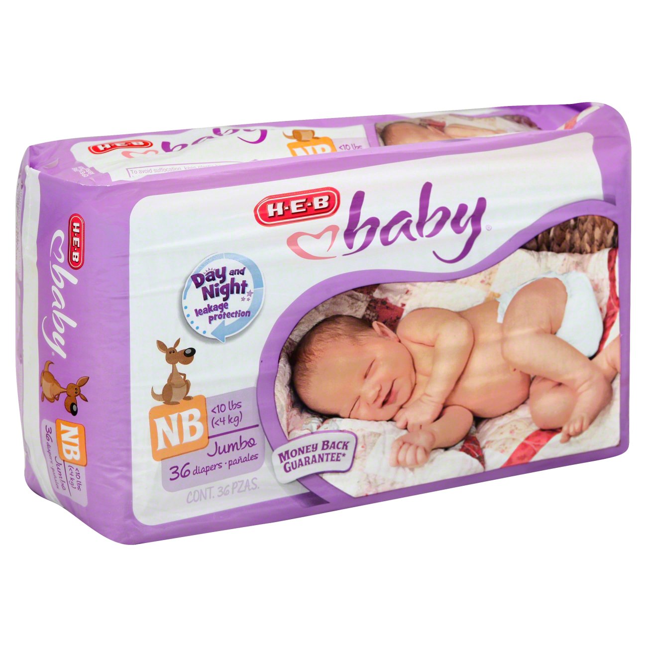 H-E-B Baby Jumbo Pack Diapers - Newborn - Shop Diapers at H-E-B