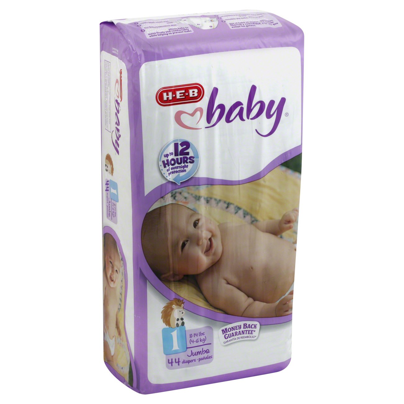 H-E-B Baby Jumbo Diaper, 44 Count - Shop Diapers & Potty At H-E-B