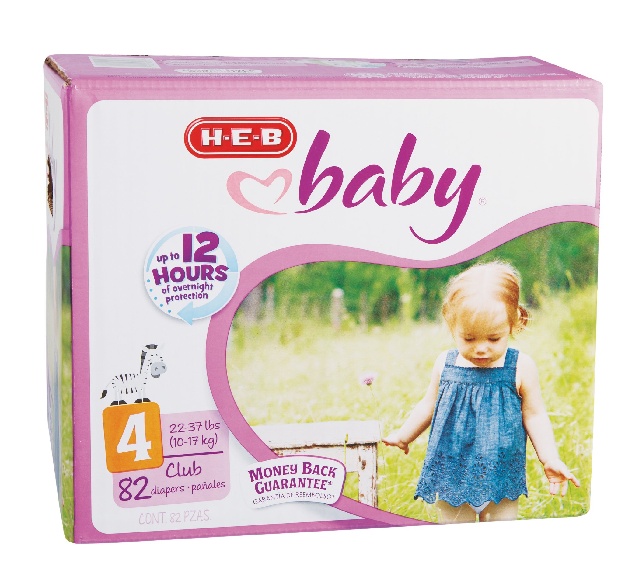HEB Baby Club Pack Diapers Size 4 Shop Diapers at HEB