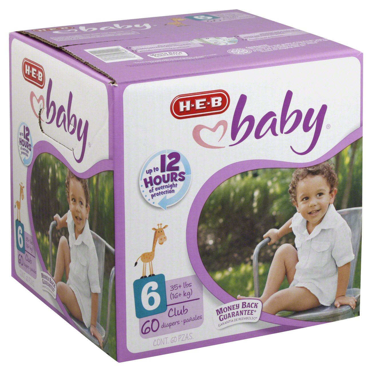 H-E-B Baby Club Pack Diapers - Size 6 - Shop Diapers At H-E-B