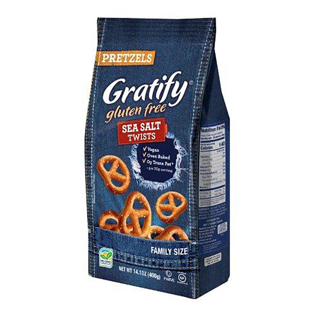 Gratify Gluten Free Sea Salt Pretzel Twists Shop Chips at HEB