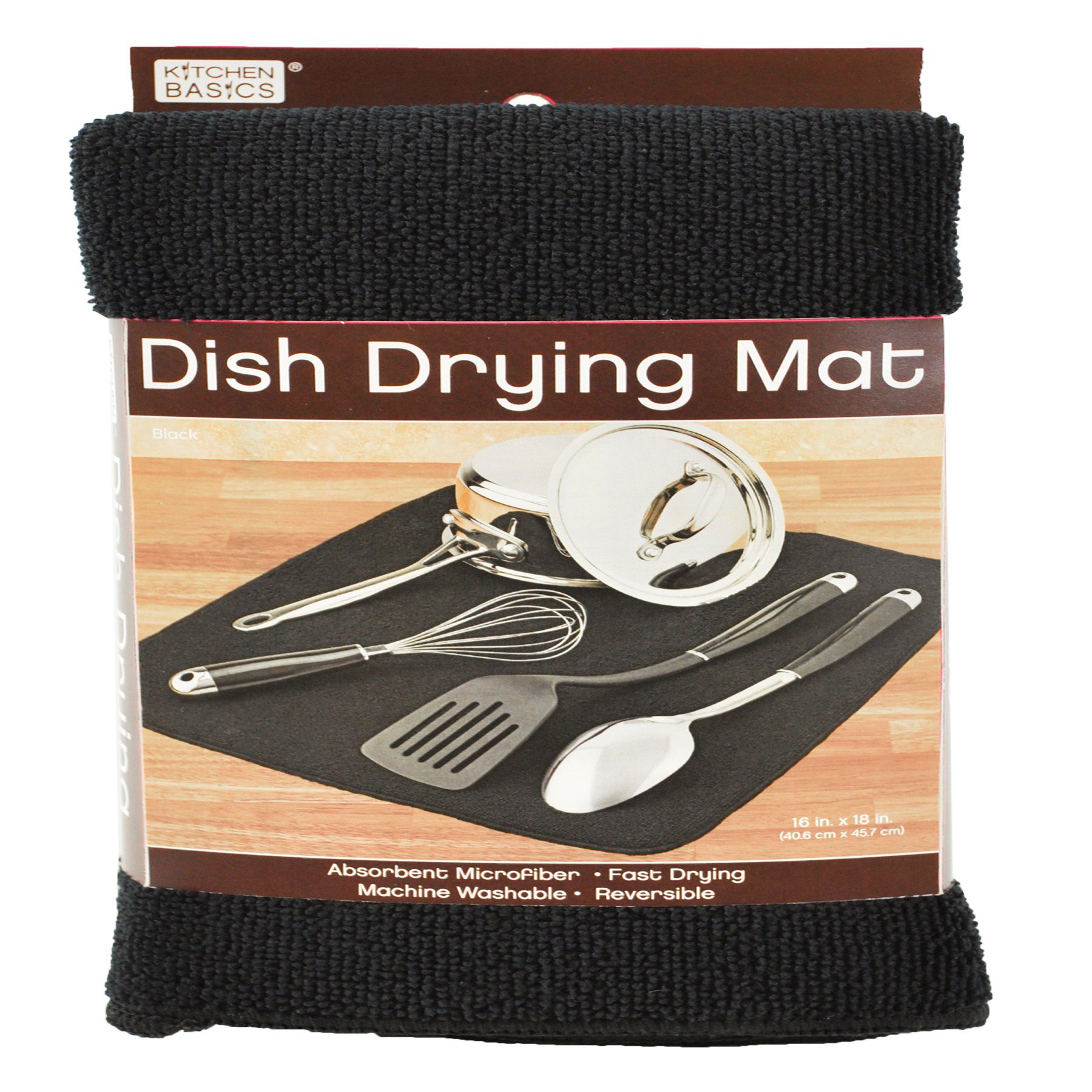 Kitchen Basics Dish Drying Mat 16x18 in - Shop Dish Drainers at H-E-B