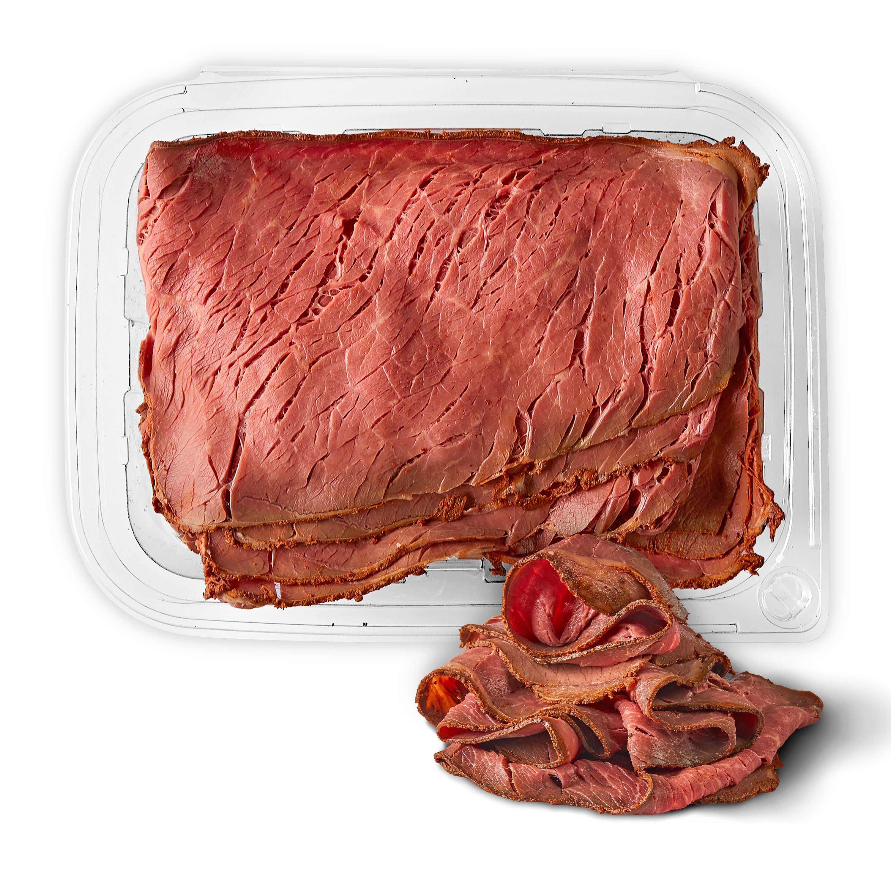 H-E-B Natural In-House Roasted Cajun Roast Beef, Sandwich Sliced - Shop ...