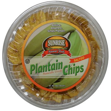 Sunrise Natural Foods Plantain Chips, 10 oz