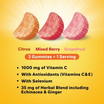 Airborne Assorted Fruit Flavored Gummies