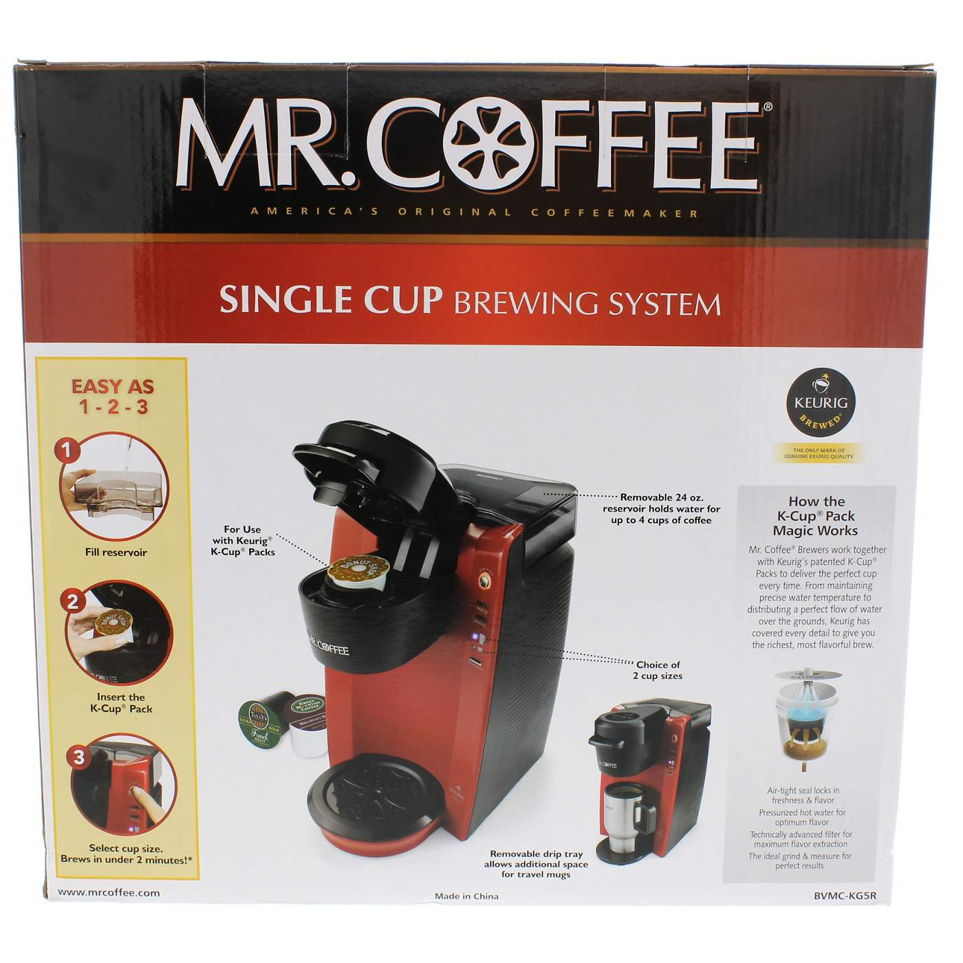 Mr. Coffee Red Single Serve Coffee Maker Shop Coffee Makers at HEB