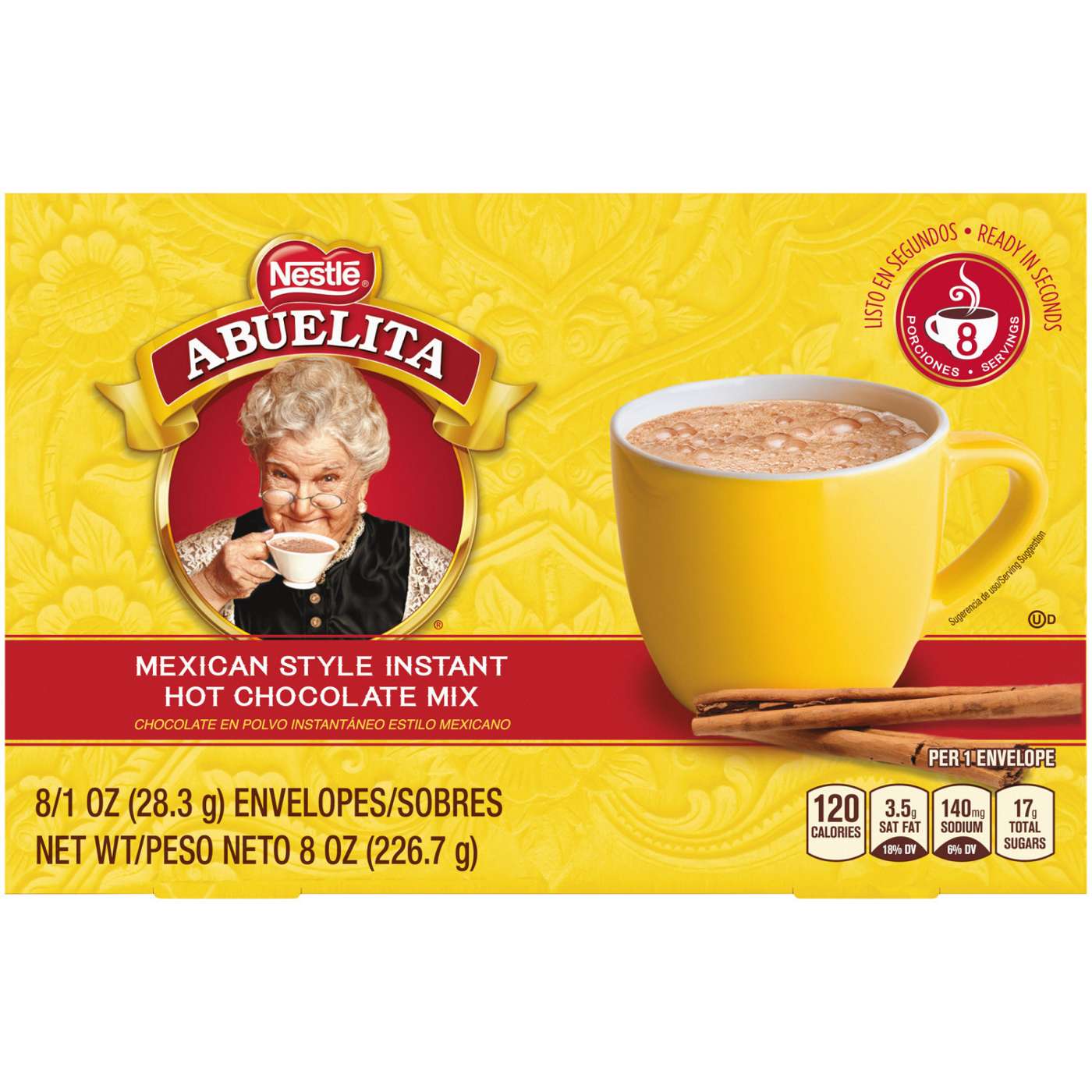 Nestle Abuelita Mexican Style Instant Hot Chocolate Drink Mix; image 1 of 8