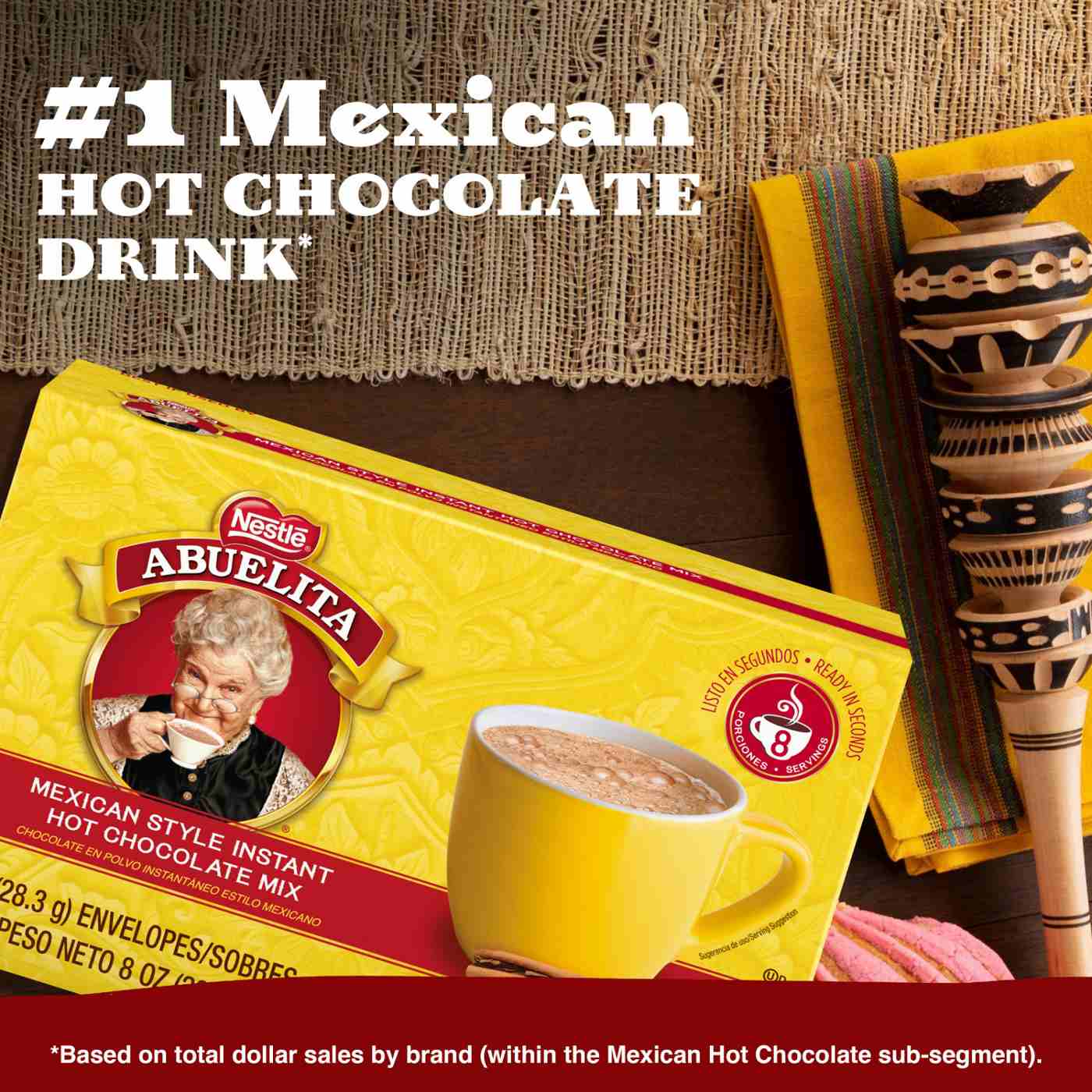 Nestle Abuelita Mexican Style Instant Hot Chocolate Drink Mix; image 6 of 8