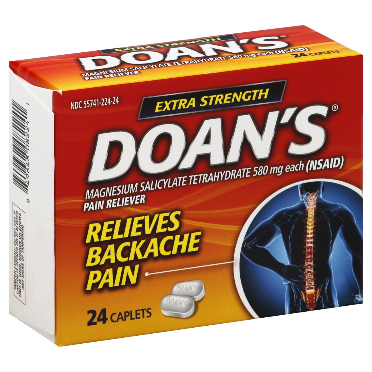 Doan's Extra Strength Pain Reliever Magnesium Salicylate Tetrahydrate