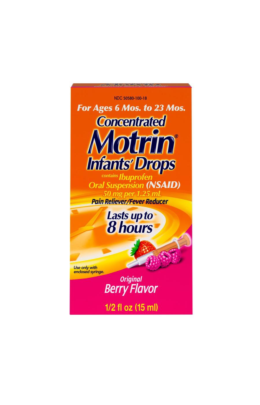 Infant's Motrin Concentrated Drops; image 1 of 7