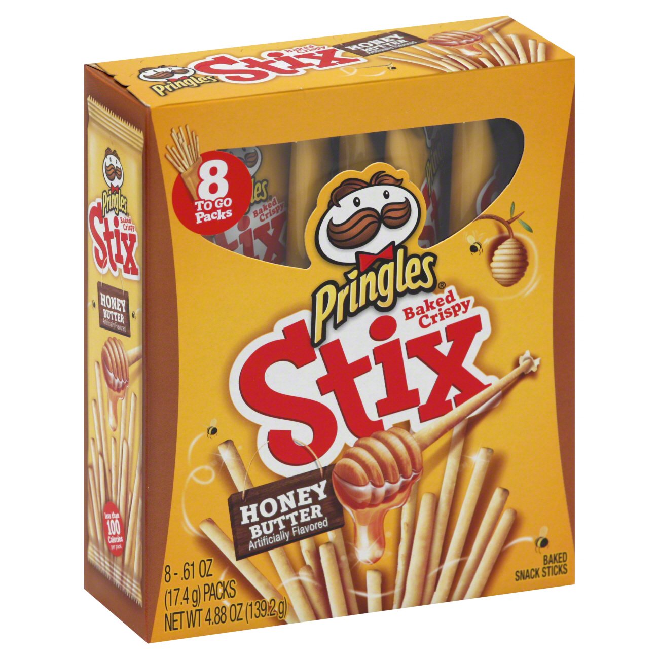 Pringles Honey Butter Stix - Shop Chips at H-E-B